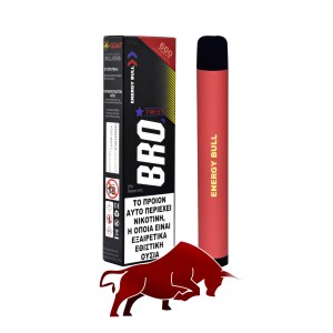 BRO Twist Energy Bull Disposable Pen Kit 2ml με Ενσωματωμένη Μπαταρία 600puffs 1τμχ