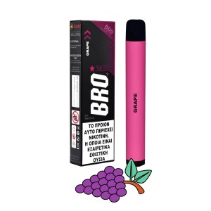 BRO Twist Grape Disposable Pen Kit 2ml με Ενσωματωμένη Μπαταρία 600puffs 1τμχ