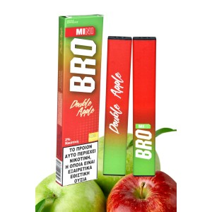 BRO Twist Mini Double Apple Disposable Pen Kit 2ml με Ενσωματωμένη Μπαταρία 300puffs 1τμχ