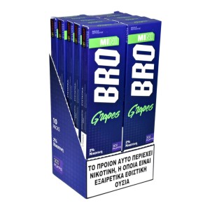 BRO Twist Mini Grape Disposable Pen Kit 2ml με Ενσωματωμένη Μπαταρία 300puffs 1τμχ