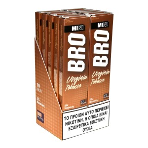 BRO Twist Mini Virginia Tobacco Disposable Pen Kit 2ml με Ενσωματωμένη Μπαταρία 300puffs 1τμχ