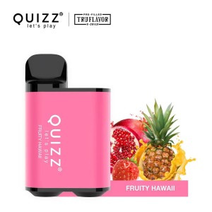 Quizz Vape μιας χρήσης QD61 2% nic 800 puff Fruit Hawaii