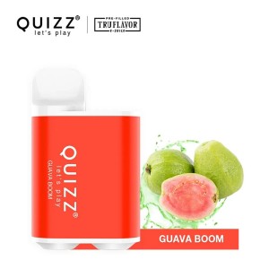 Quizz Vape μιας χρήσης QD61 2% nic 800 puff Guava Boom