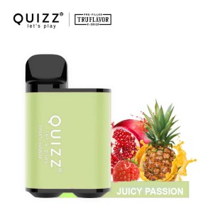 Quizz Vape μιας χρήσης QD61 2% nic 800 puff Juicy Passion