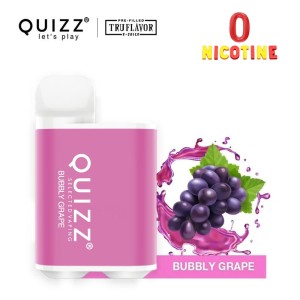 Quizz Vape μιας χρήσης QD61 2ml 0mg 800 puff Bubbly Grape