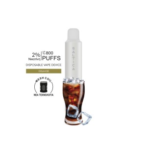 Saltica Pearl vape μιας χρήσης Cola Ice 800 puffs 2ml 2%nic