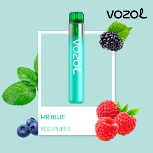Vozol Neon 800 Vape μιας χρήσης 2ml 2% mg 800 puffs Mr Blue