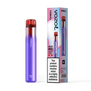 Vozol Neon 800 Vape μιας χρήσης 2ml 2% mg 800 puffs VzBull